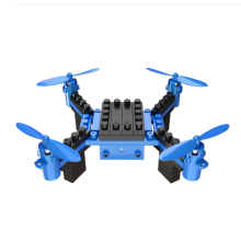 New Arrival 2.4G DIY Building Blocks Drone(6-Axis Gyro) with FPV camera RC Drone Model children assembly educational toys
DIY Building Blocks Drone: